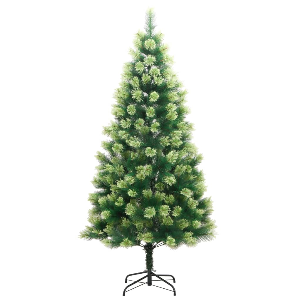 Artificial Hinged Christmas Tree with Stand 180 cm