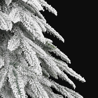 Artificial Christmas Tree with Flocked Snow 180 cm