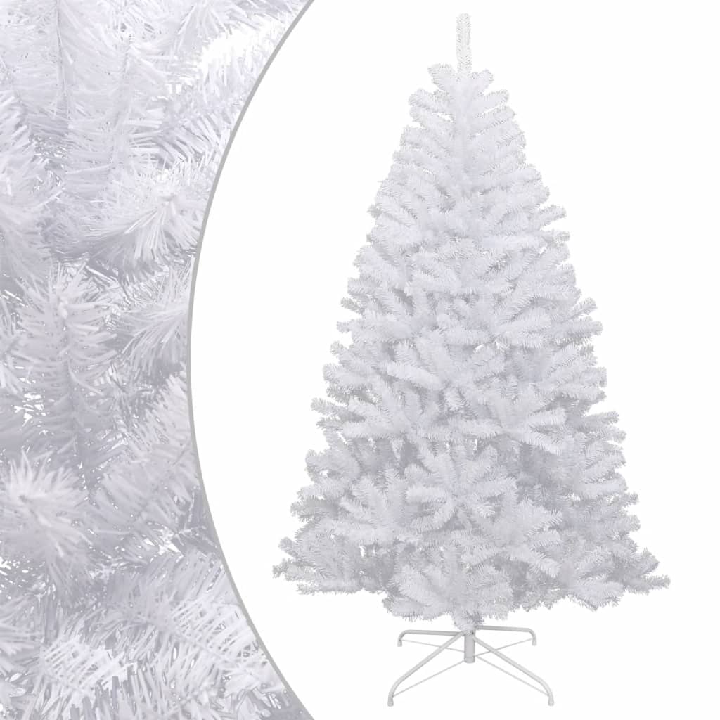 Artificial Hinged Christmas Tree with Flocked Snow 120 cm