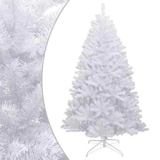 Artificial Hinged Christmas Tree with Flocked Snow 270 cm