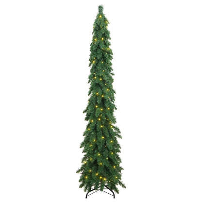 Artificial Pre-lit Christmas Tree with 130 LEDs 210 cm