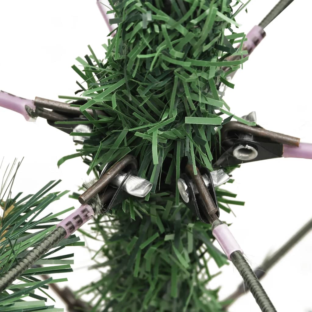 Artificial Hinged Christmas Tree with Cones and Berries 210 cm