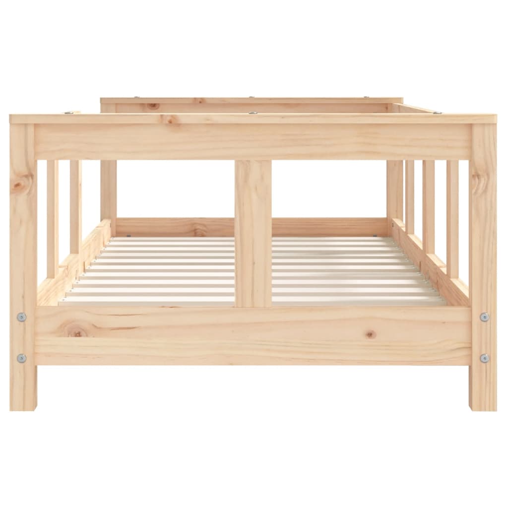 Kids Bed Frame 70x140 cm Solid Wood Pine