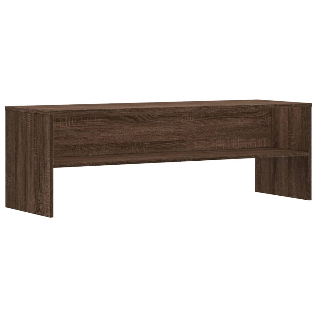 TV Cabinet Brown Oak 120x40x40 cm Engineered Wood