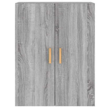 Wall Mounted Cabinets 2 pcs Grey Sonoma Engineered Wood