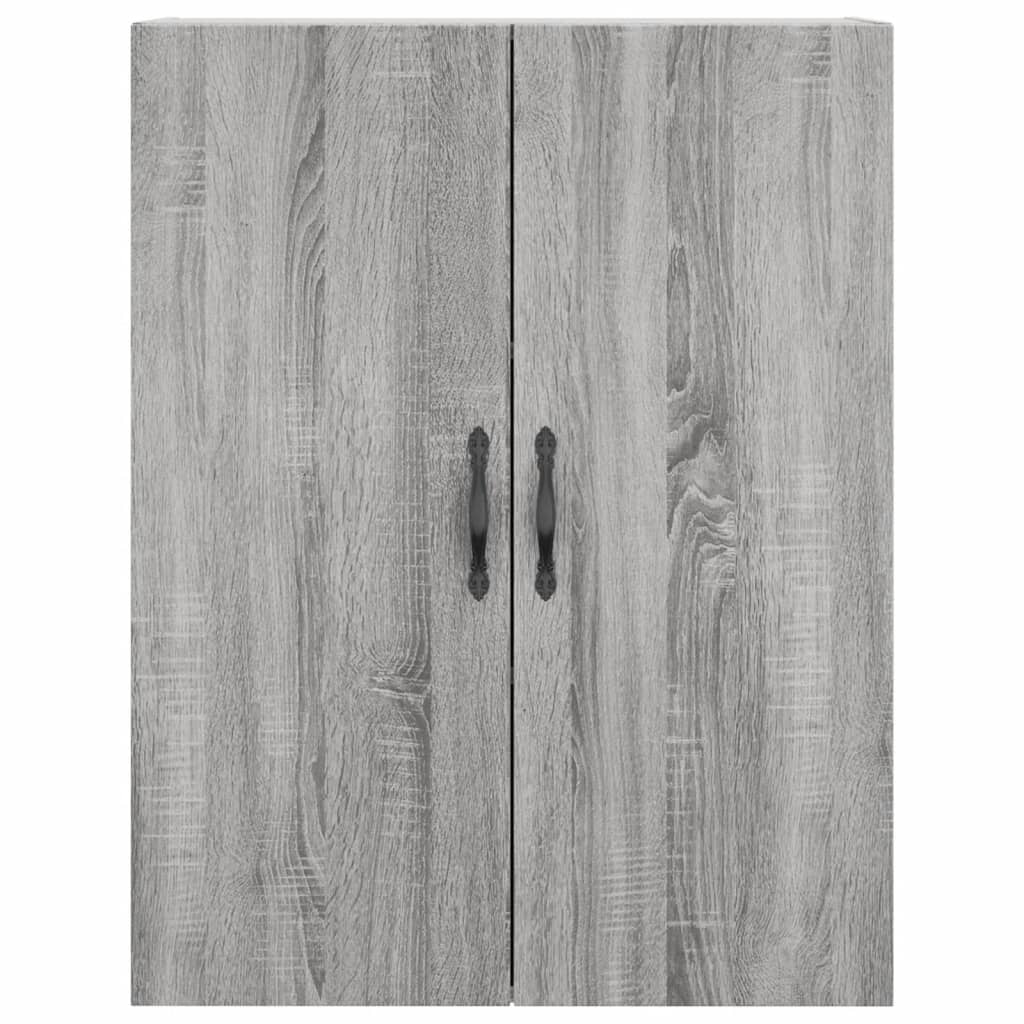 Wall Mounted Cabinets 2 pcs Grey Sonoma Engineered Wood