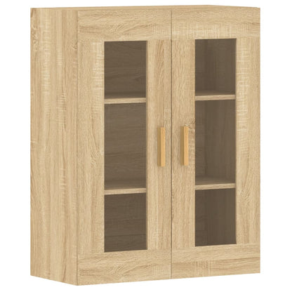 Wall Mounted Cabinets 2 pcs Sonoma Oak Engineered Wood