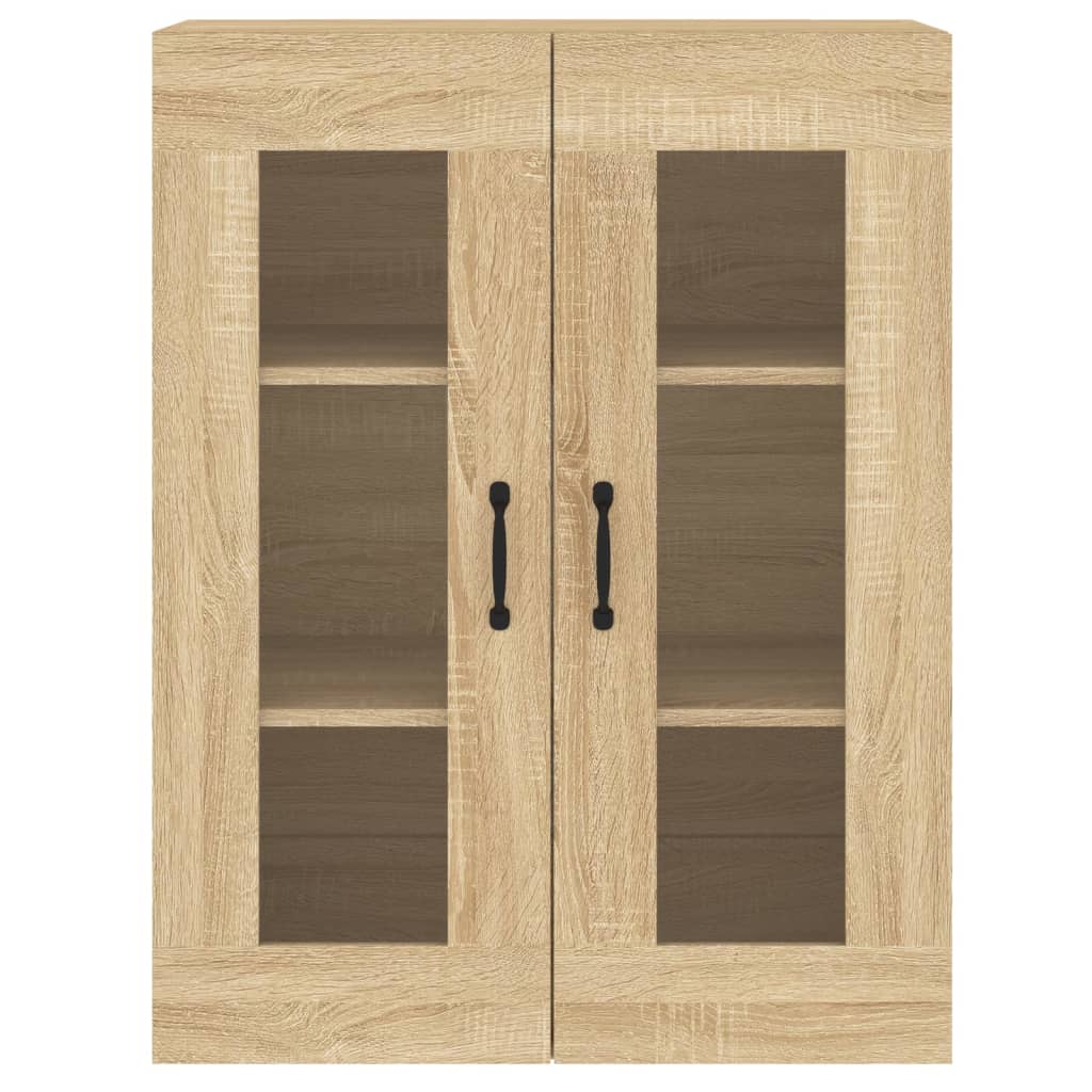 Wall Mounted Cabinets 2 pcs Sonoma Oak Engineered Wood