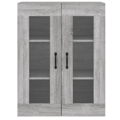 Wall Mounted Cabinets 2 pcs Grey Sonoma Engineered Wood