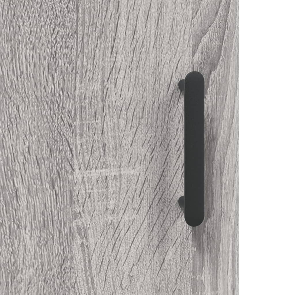 Wall Mounted Cabinets 2 pcs Grey Sonoma Engineered Wood