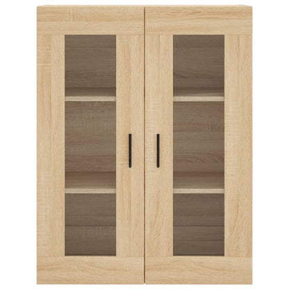 Wall Mounted Cabinets 2 pcs Sonoma Oak Engineered Wood