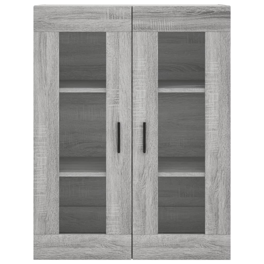 Wall Mounted Cabinets 2 pcs Grey Sonoma Engineered Wood