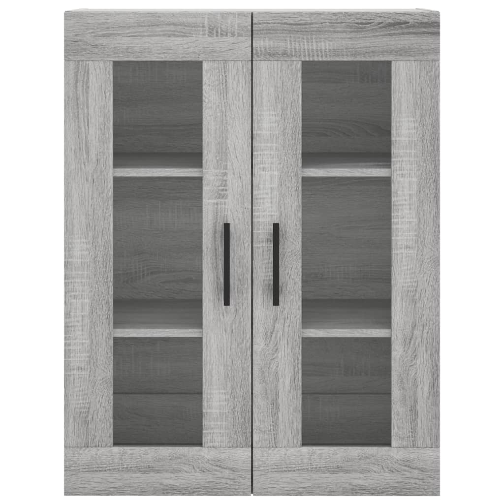 Wall Mounted Cabinets 2 pcs Grey Sonoma Engineered Wood