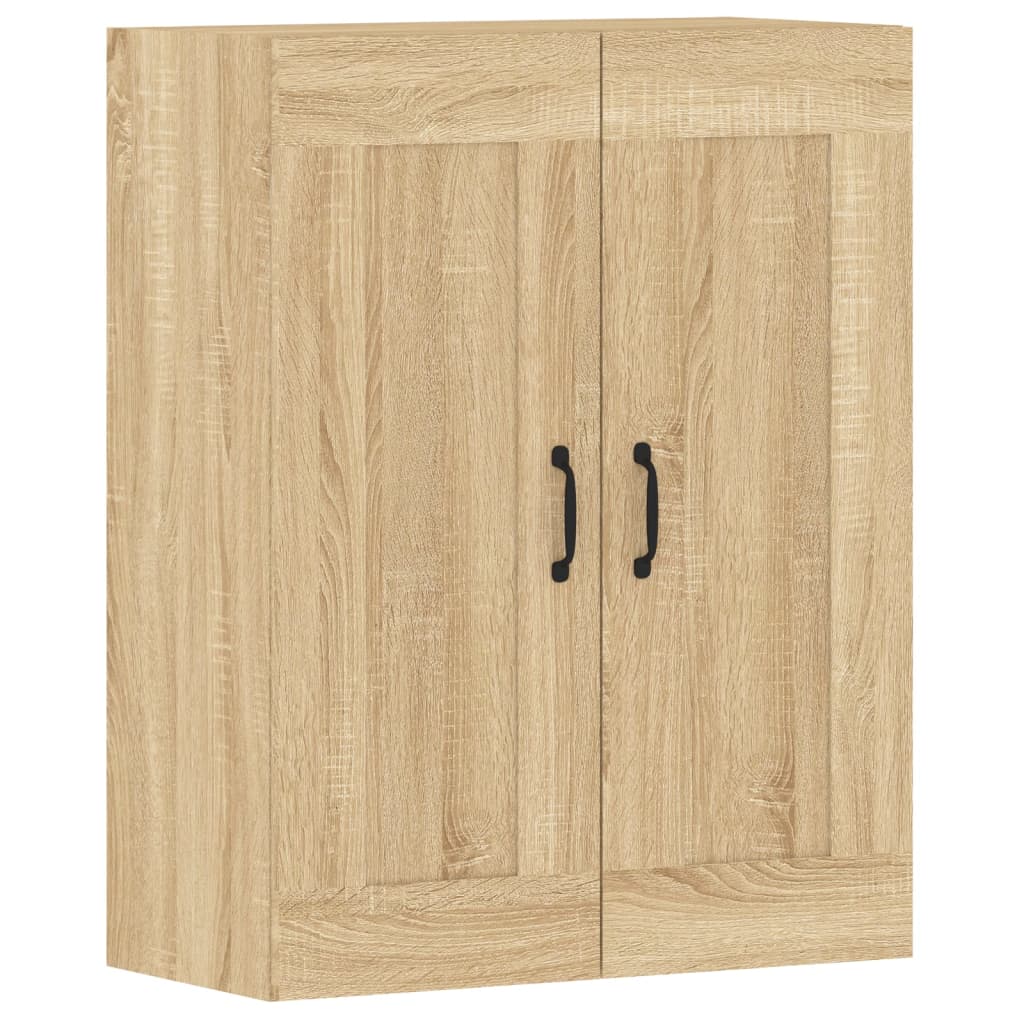 Wall Mounted Cabinets 2 pcs Sonoma Oak Engineered Wood