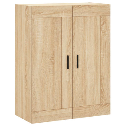 Wall Mounted Cabinets 2 pcs Sonoma Oak Engineered Wood