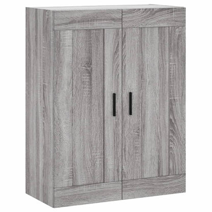 Wall Mounted Cabinets 2 pcs Grey Sonoma Engineered Wood