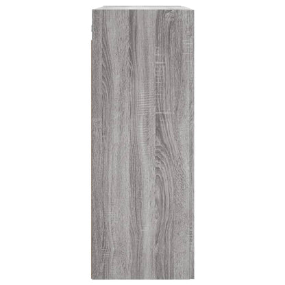 Wall Mounted Cabinets 2 pcs Grey Sonoma Engineered Wood