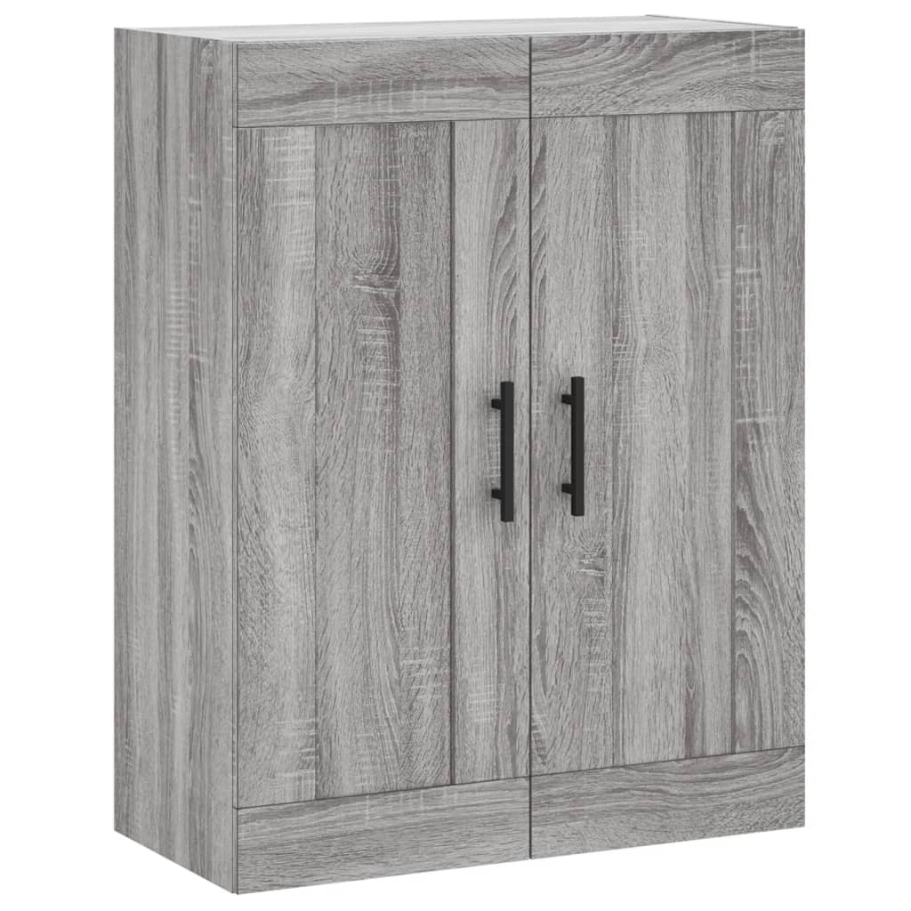 Wall Mounted Cabinets 2 pcs Grey Sonoma Engineered Wood