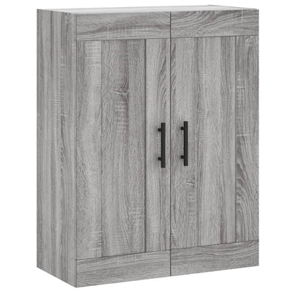 Wall Mounted Cabinets 2 pcs Grey Sonoma Engineered Wood