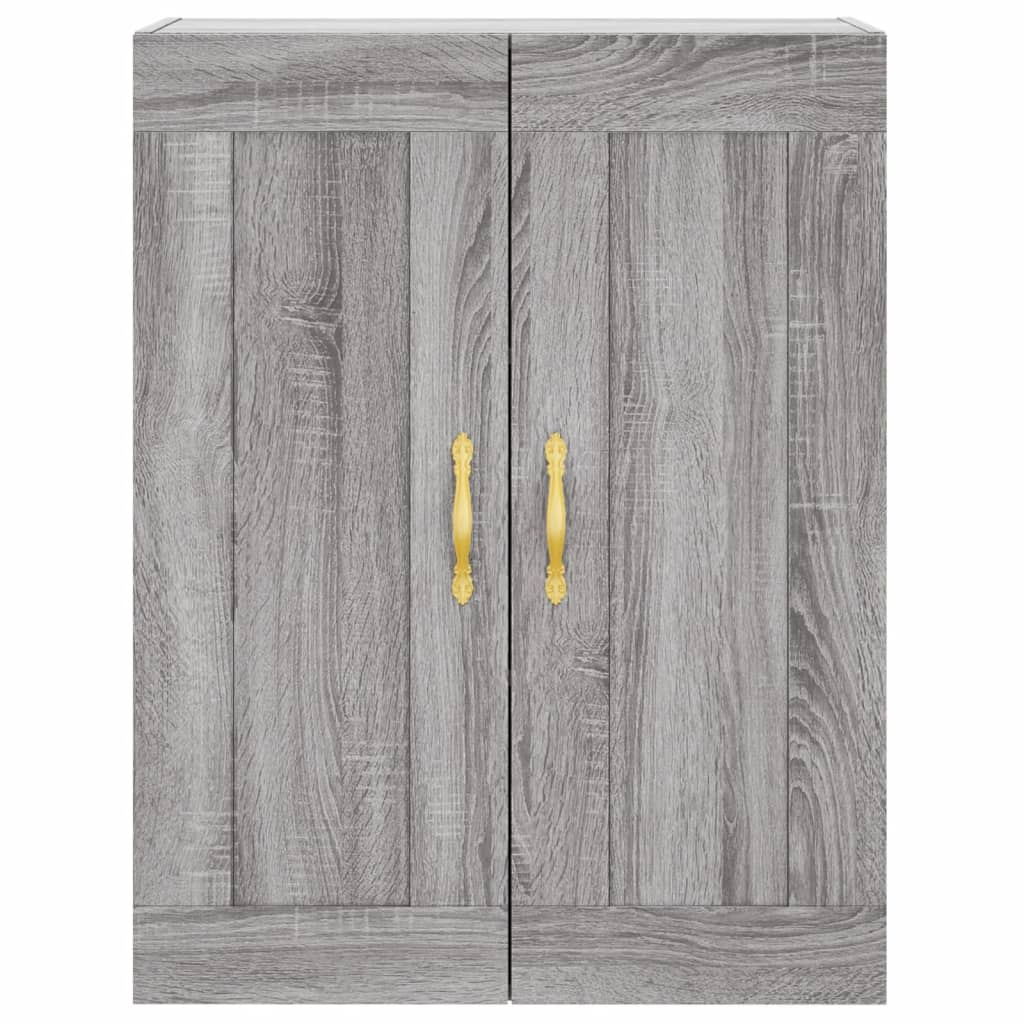 Wall Mounted Cabinets 2 pcs Grey Sonoma Engineered Wood