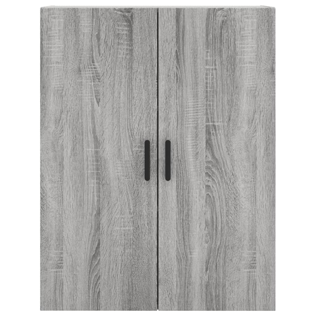 Highboard Grey Sonoma 69.5x34x180 cm Engineered Wood