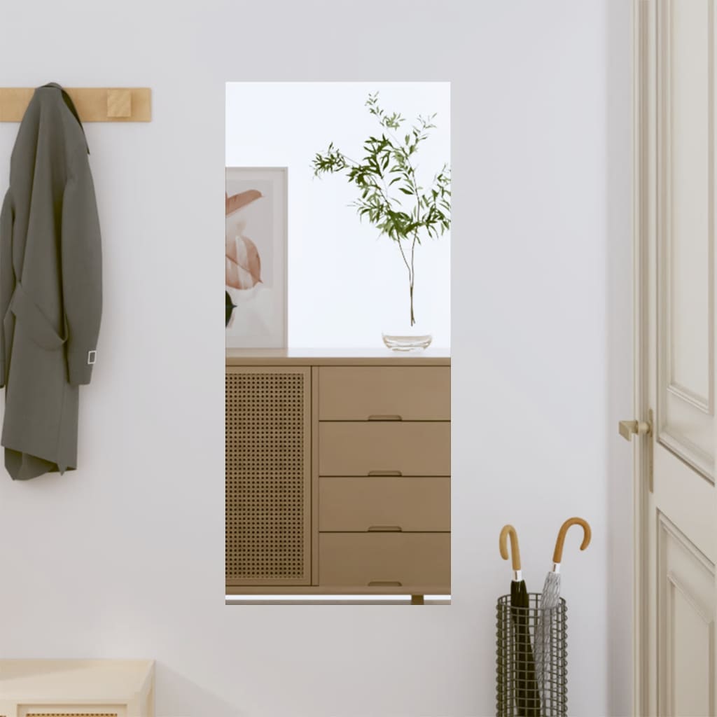 Wall Mirror 40x80 cm Glass Rectangle