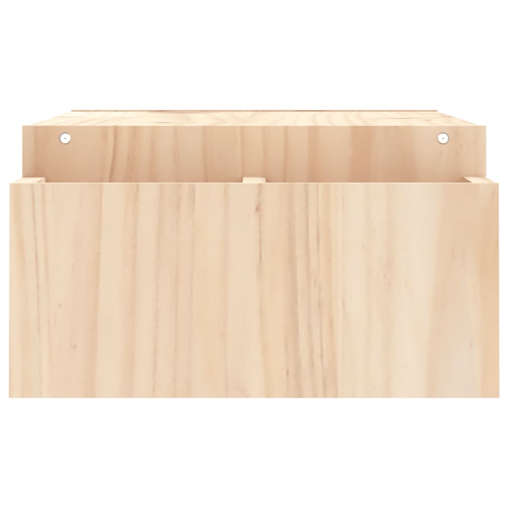 Monitor Stand 100x27.5x15 cm Solid Wood Pine