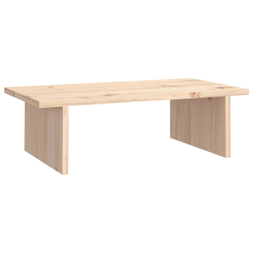 Monitor Stand 50x27x15 cm Solid Wood Pine