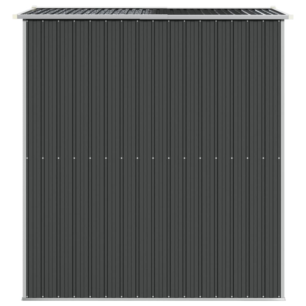 Garden Shed Anthracite 192x191x223 cm Galvanised Steel