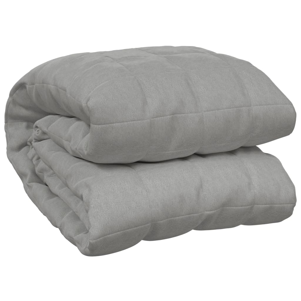 Weighted Blanket Grey 120x180 cm 9 kg Fabric