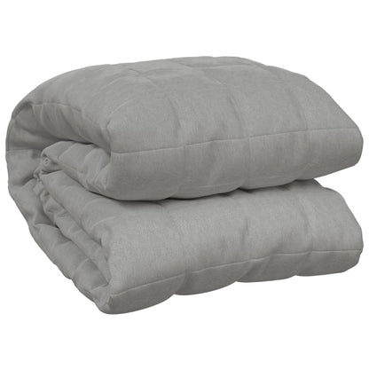 Weighted Blanket Grey 120x180 cm 9 kg Fabric