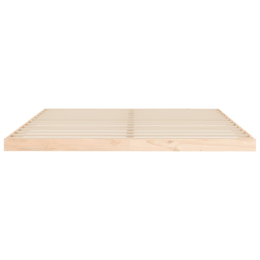 Bed Frame without Mattress 180x200 cm Super King Solid Wood Pine