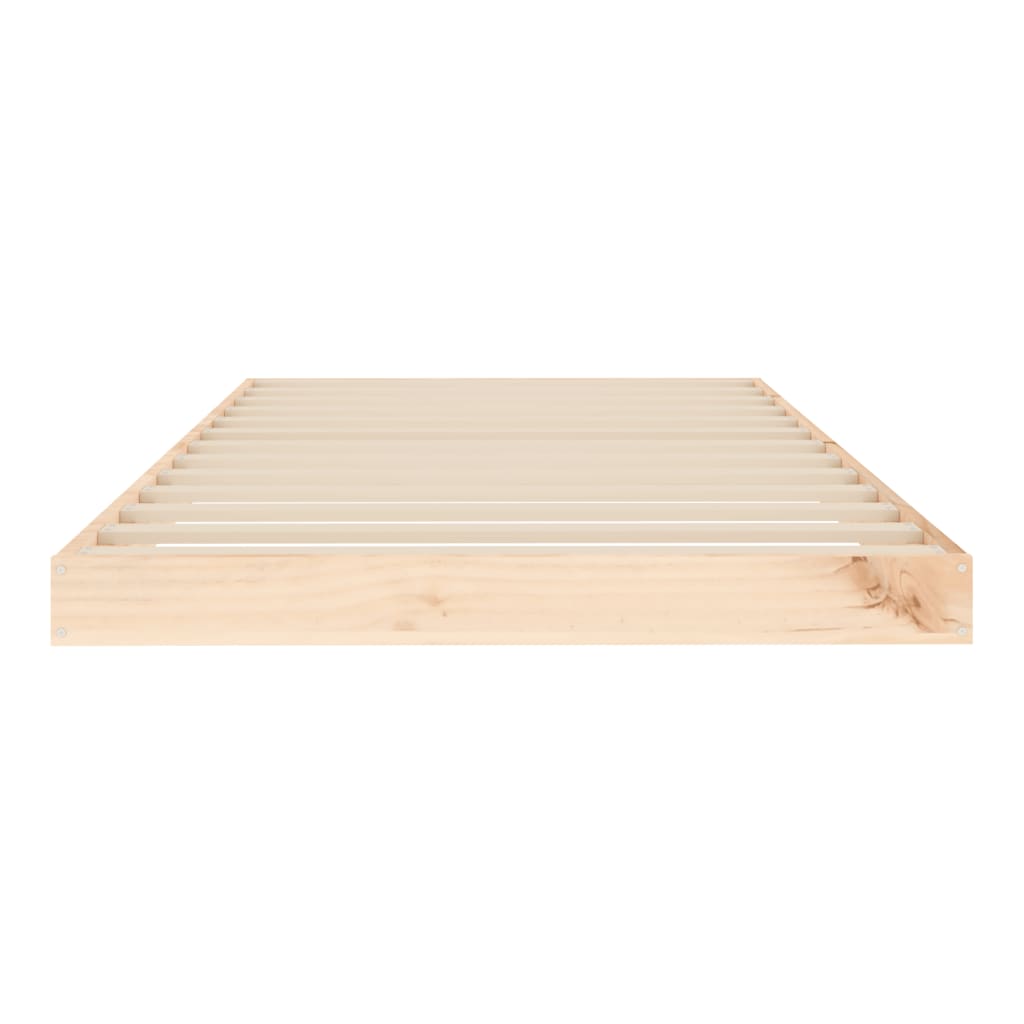 Bed Frame without Mattress 90x190 cm Single Single Solid Wood Pine