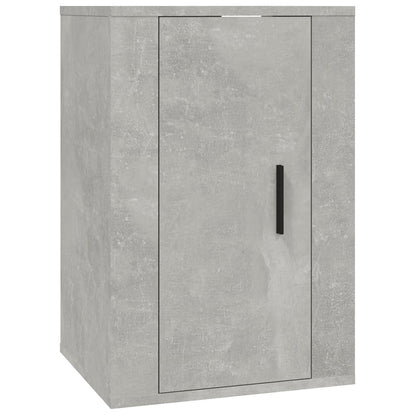 Wall Mounted TV Cabinet Concrete Grey 40x34.5x60 cm