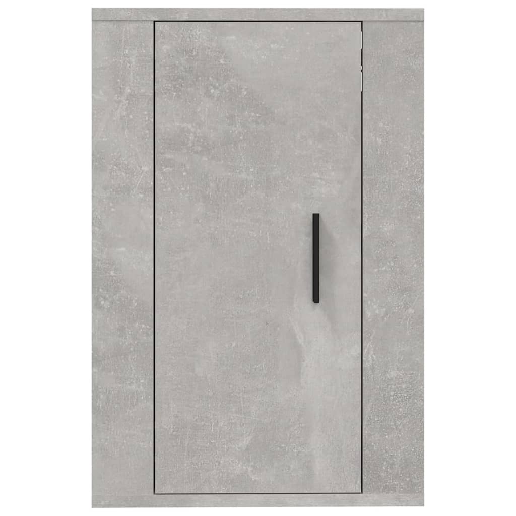 Wall Mounted TV Cabinet Concrete Grey 40x34.5x60 cm