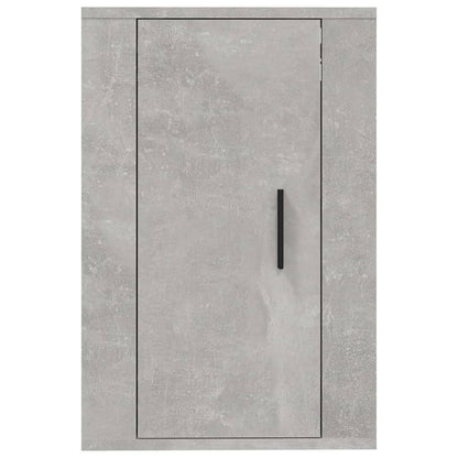 Wall Mounted TV Cabinet Concrete Grey 40x34.5x60 cm