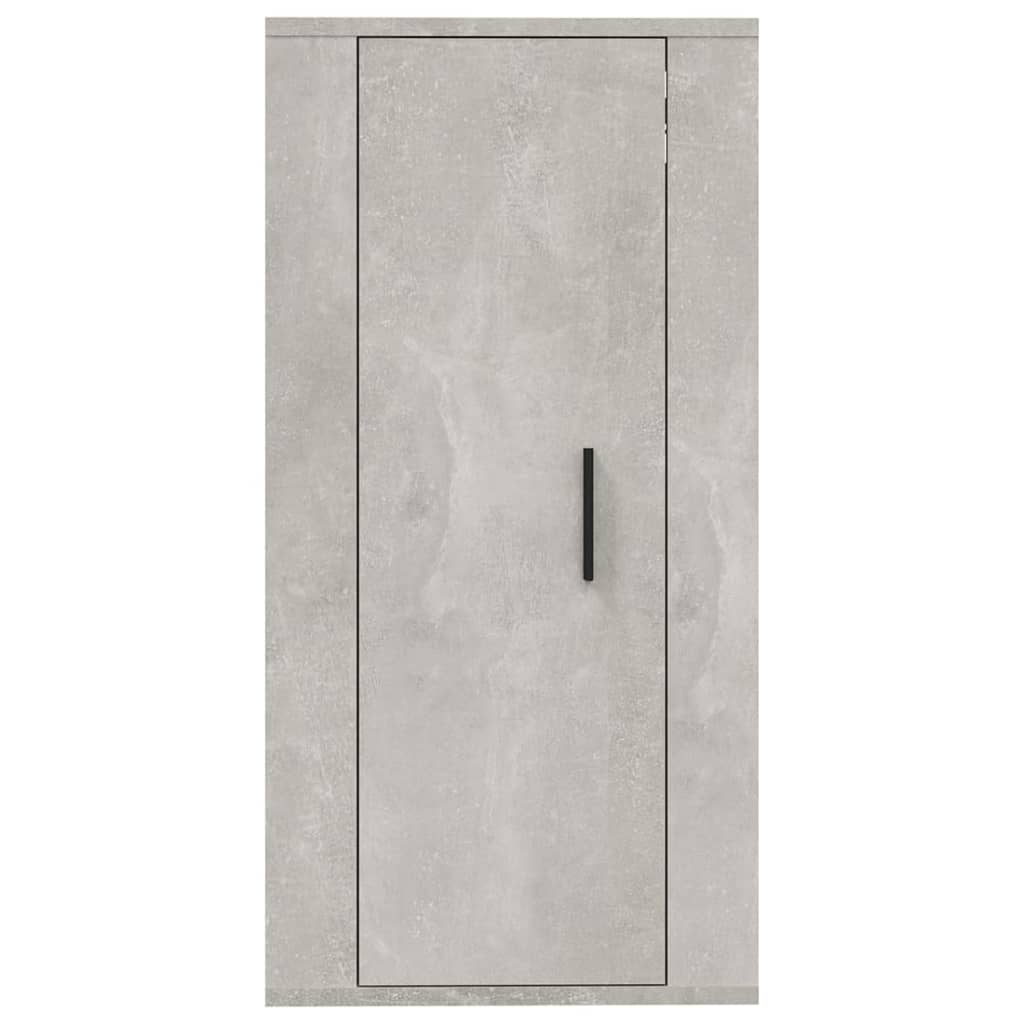 Wall Mounted TV Cabinet Concrete Grey 40x34,5x80 cm