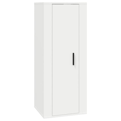 Wall Mounted TV Cabinet White 40x34,5x100 cm