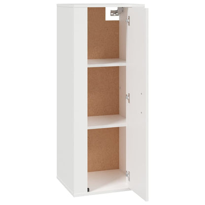 Wall Mounted TV Cabinet White 40x34,5x100 cm