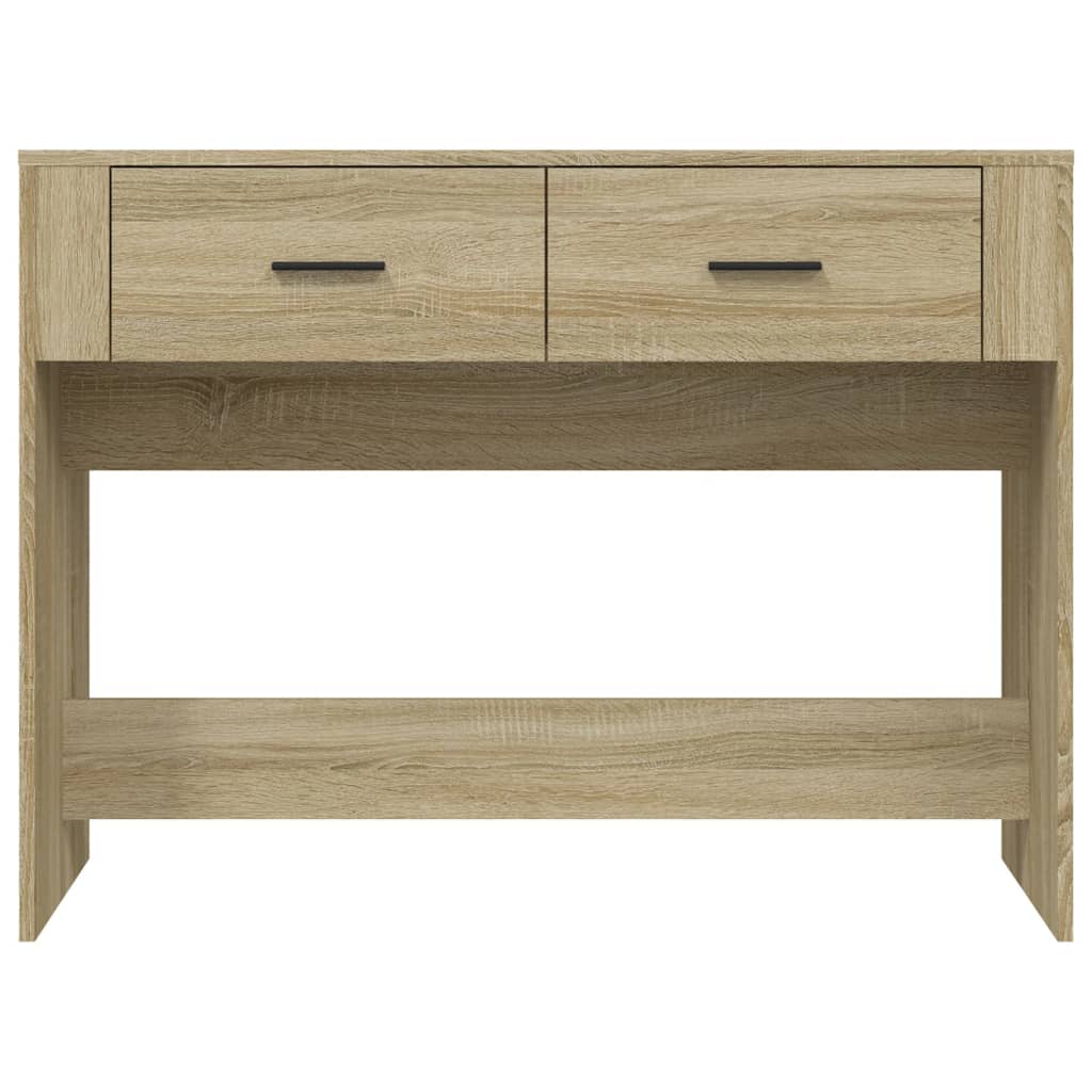 Console Table Sonoma Oak 100x39x75 cm Engineered Wood