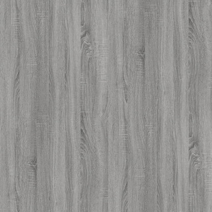 Desk Grey Sonoma 100x49x75 cm Engineered Wood