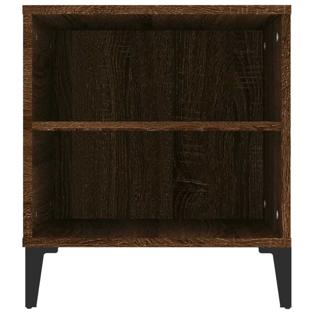 TV Cabinet Brown Oak 102x44.5x50 cm Engineered Wood