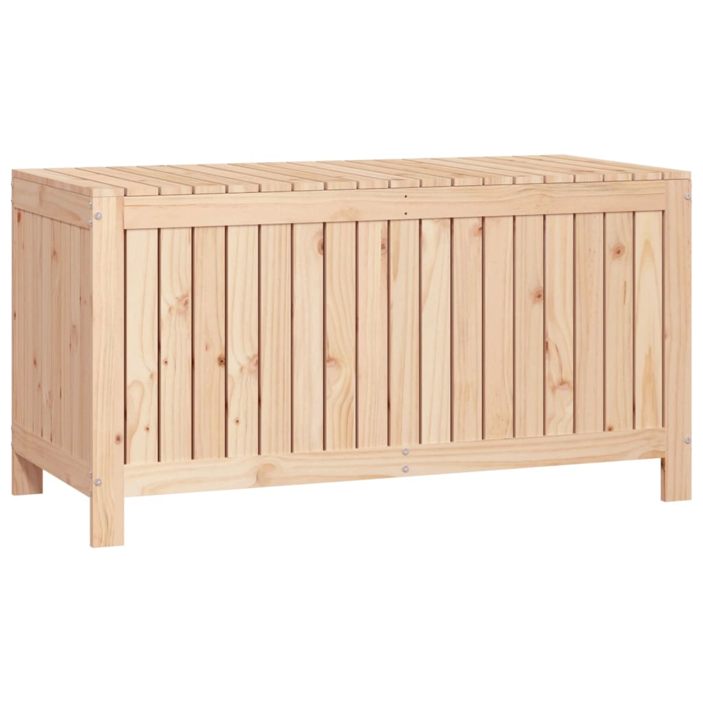 Garden Storage Box 121x55x64 cm Solid Wood Pine