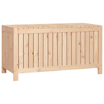 Garden Storage Box 121x55x64 cm Solid Wood Pine