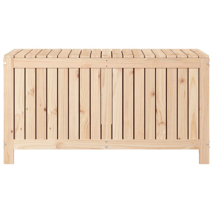 Garden Storage Box 121x55x64 cm Solid Wood Pine