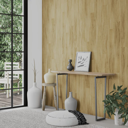 Wall Panels Wood Look Brown PVC 2.06 m²