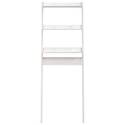 Toilet Rack White 63.5x32x179 cm Solid Wood Pine