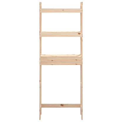 Toilet Rack 63x26x171 cm Solid Wood Pine