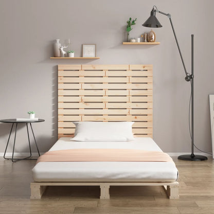 Wall Headboard 146x3x91.5 cm Solid Wood Pine