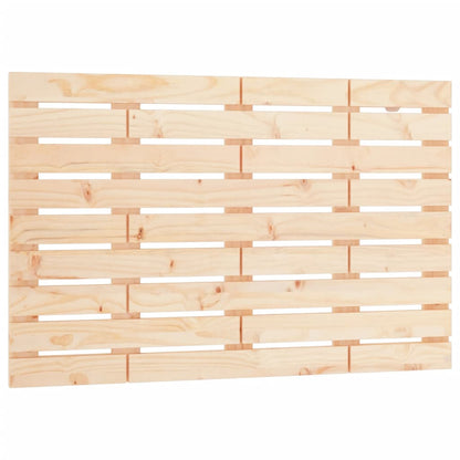 Wall Headboard 106x3x63 cm Solid Wood Pine